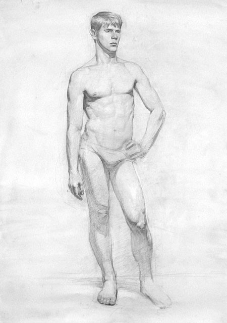 Drawing human figure 